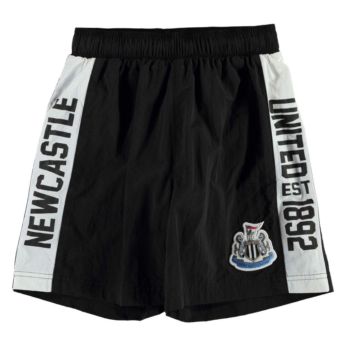 Team Kids Boys Newcastle United Swim Shorts Junior Pants Trousers