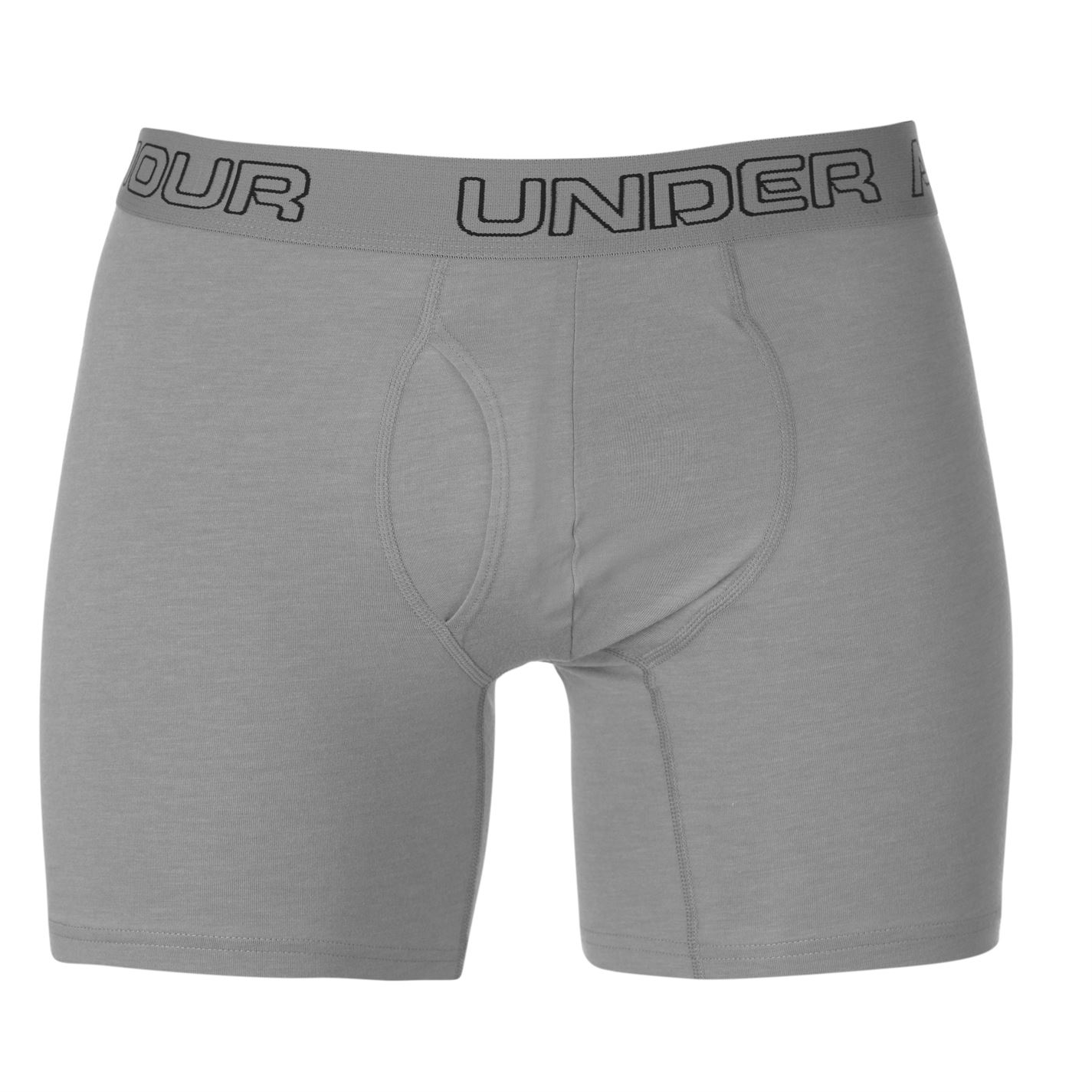 Under Armour Homme Coton 3 Pack Boxer Shorts Sous-Vêtements Stretch