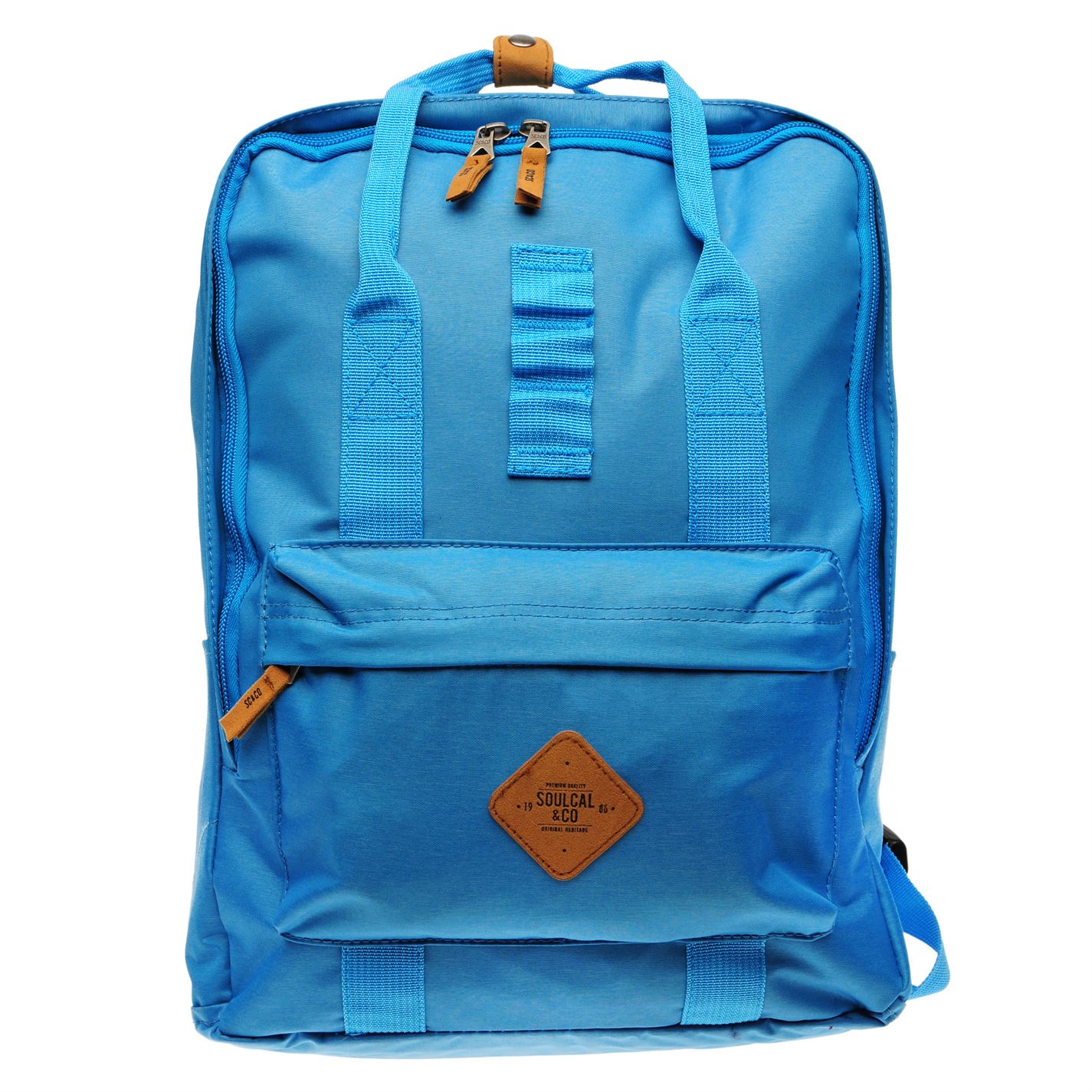 SoulCal Monterey Backpack Unisex Back Pack Zip