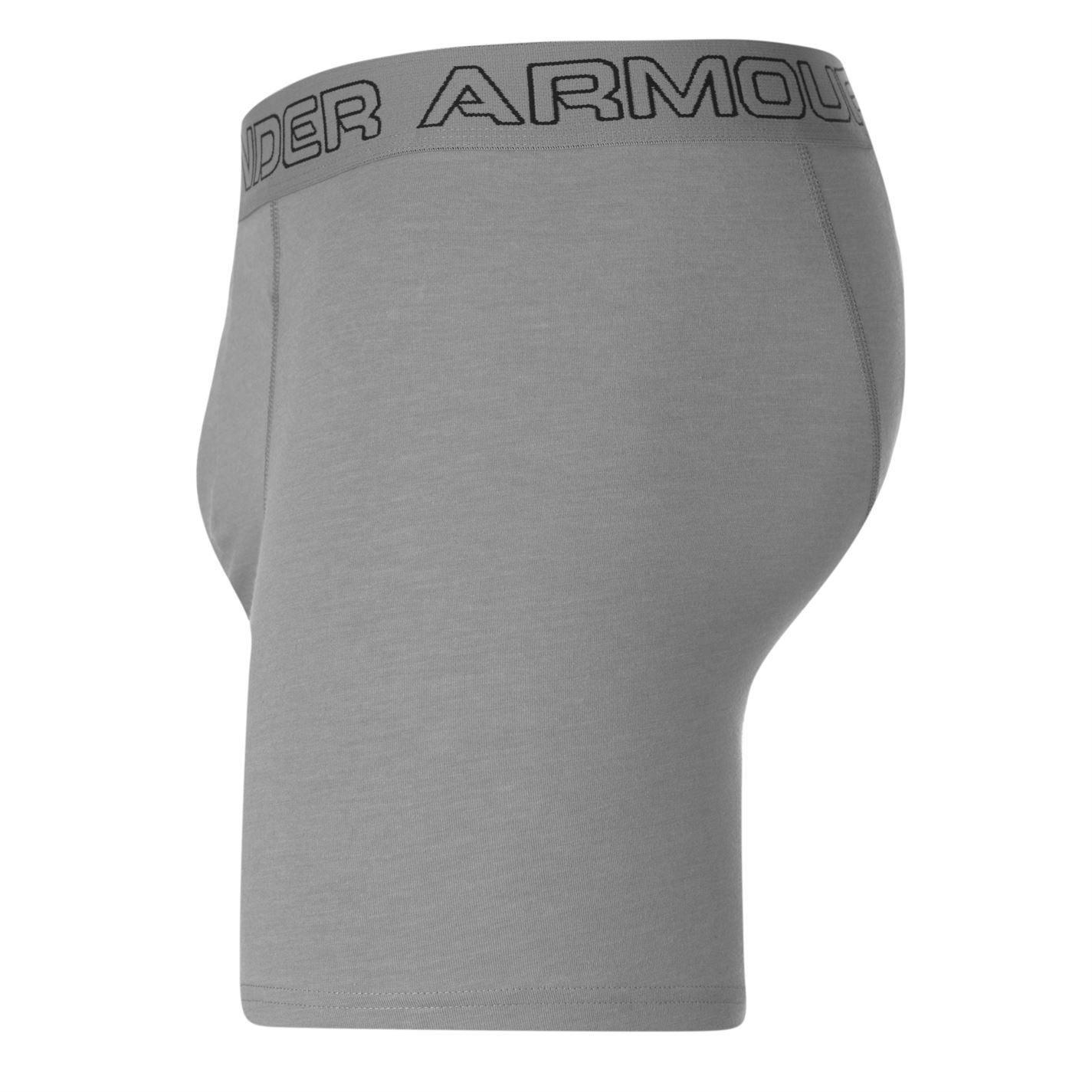 Under Armour Homme Coton 3 Pack Boxer Shorts Sous-Vêtements Stretch