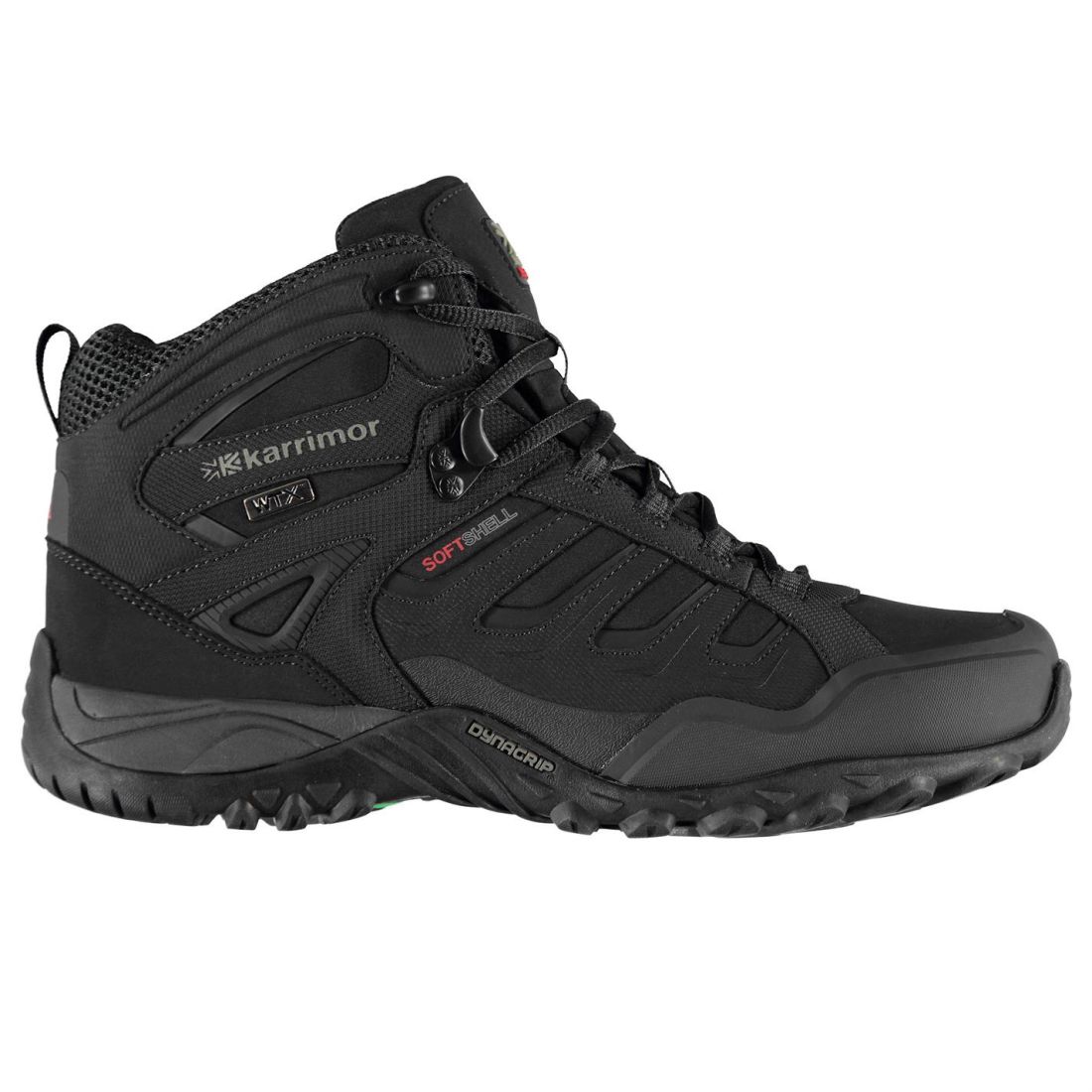 Karrimor Helium WTX Walking Boots Mens Gents Laces Fastened Ventilated ...