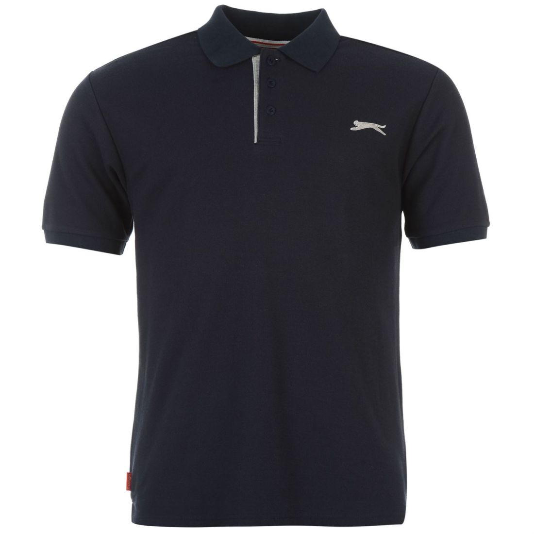 SLAZENGER MENS GENTS Plain Polo Shirt Collar Neck Short Sleeve Tee - £4 ...