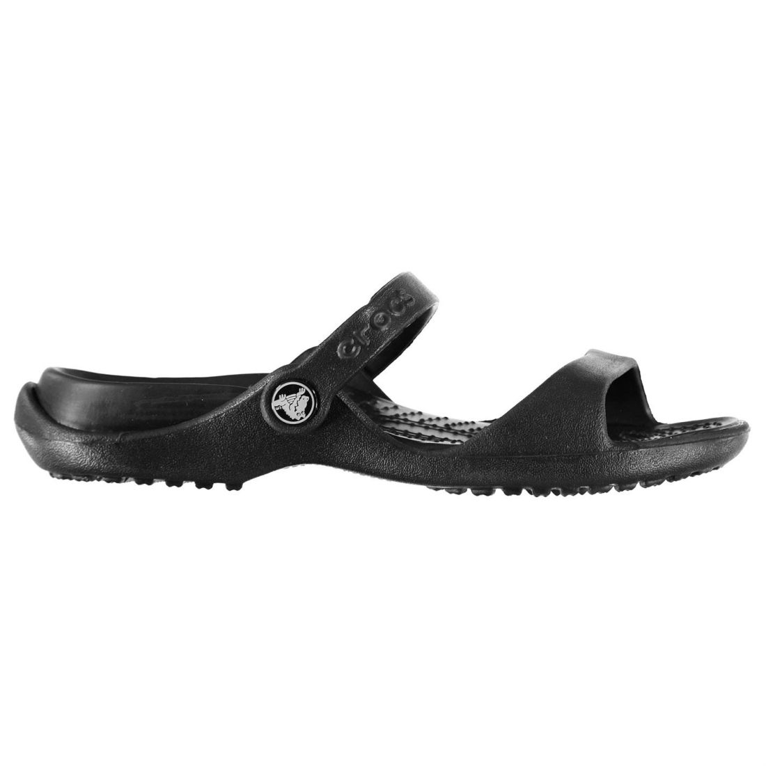 Crocs Womens Cleo Sandals Flat Slip On Ankle Strap Lightweight Open Toe