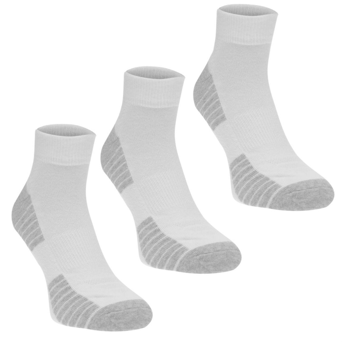 Under Armour Mens Tech Quarter 3 Pack Socks Moisture Wicking Training | eBay