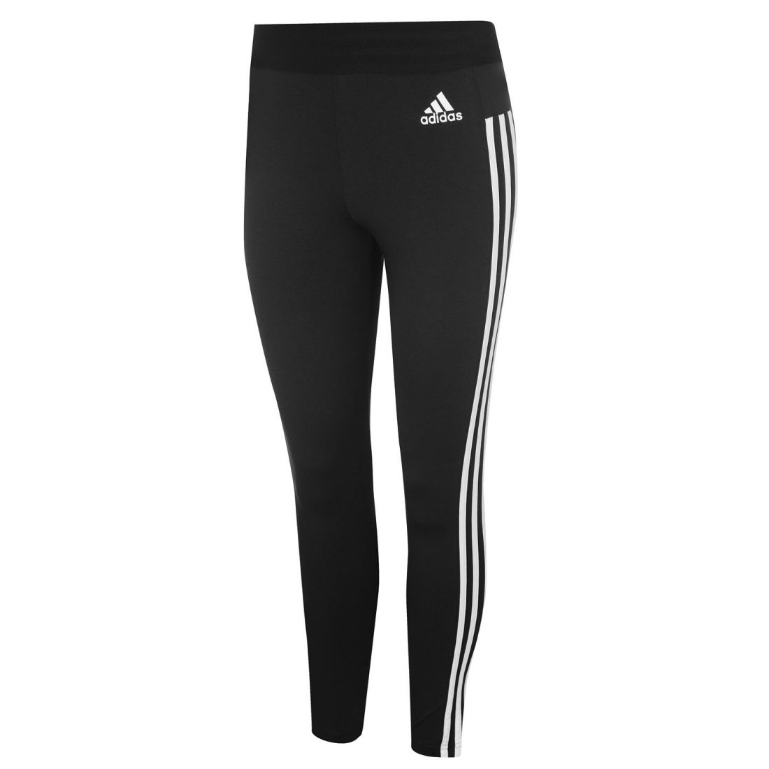 adidas Ladies Ess 3S Tights Stretchy Sport Active Bottoms Clothing | eBay