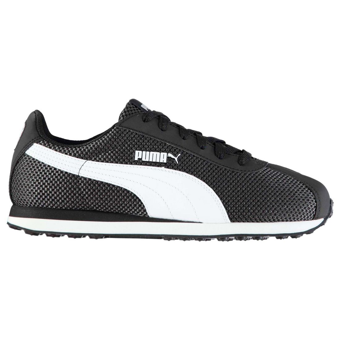 Puma Mens Turin Mesh Trainers Runners Lace Up Shoes Textile Breathable ...