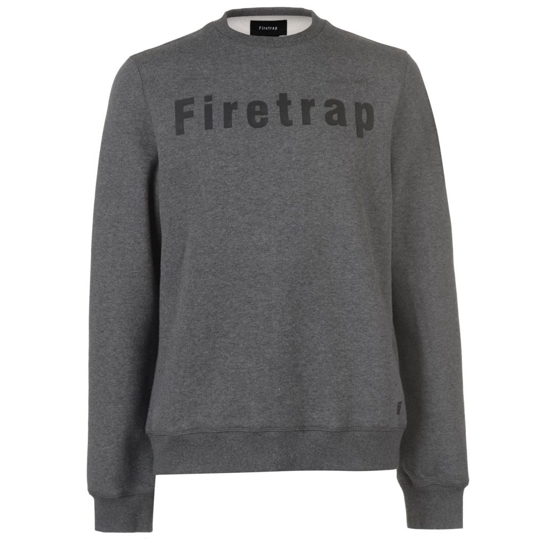 Hoodies & Sweatshirts Firetrap Graphic Crew Pullover Mens Gents Jumper ...