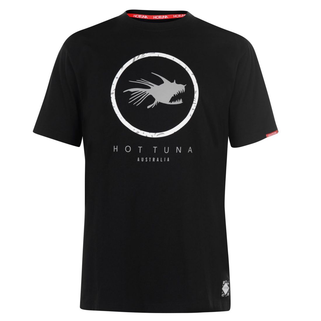 NEW Hot Tuna Mens Logo T Shirt Tee Top Short Sleeve Round Neck Black S-3XL.