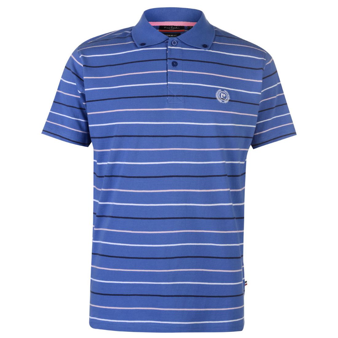 Freizeithemden & Shirts Pierre Cardin Stripe 3 Polo Shirt Mens Gents ...