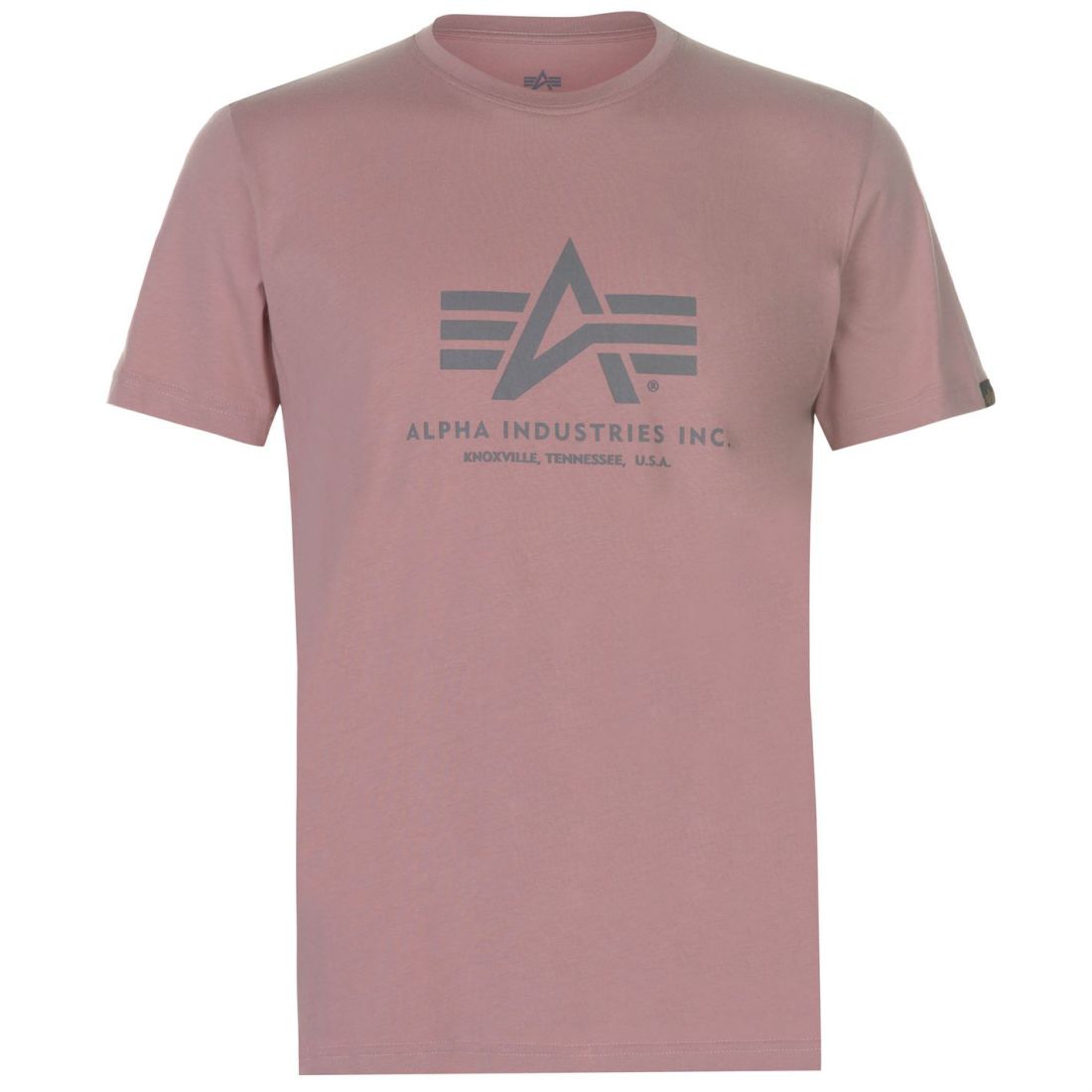 Mens Alpha Industries Basic Tee Crew Neck Shirt Short Sleeve New | eBay