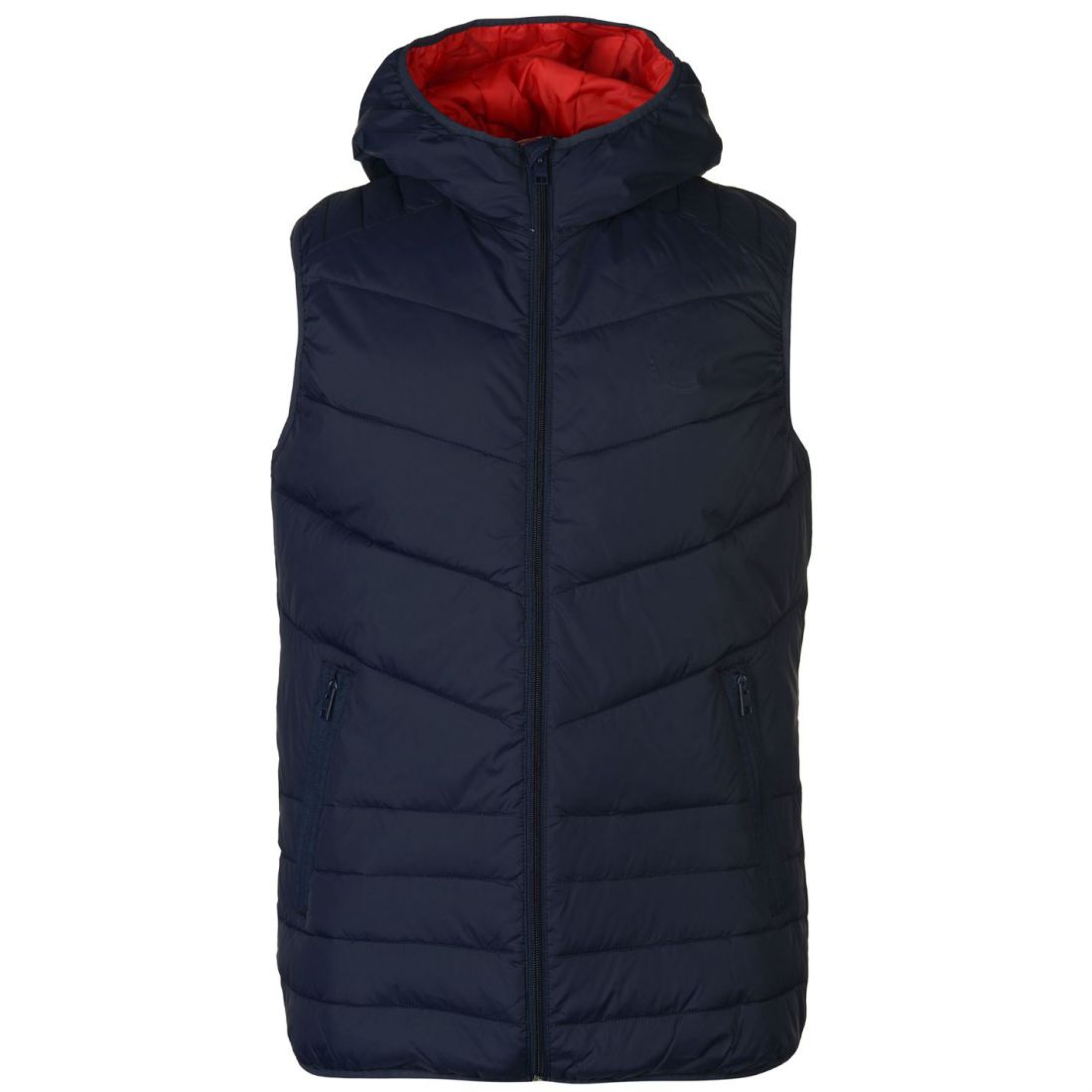 Jack and Jones Original Bend Gilet Mens Gents - Light Quilt Sleeveless ...