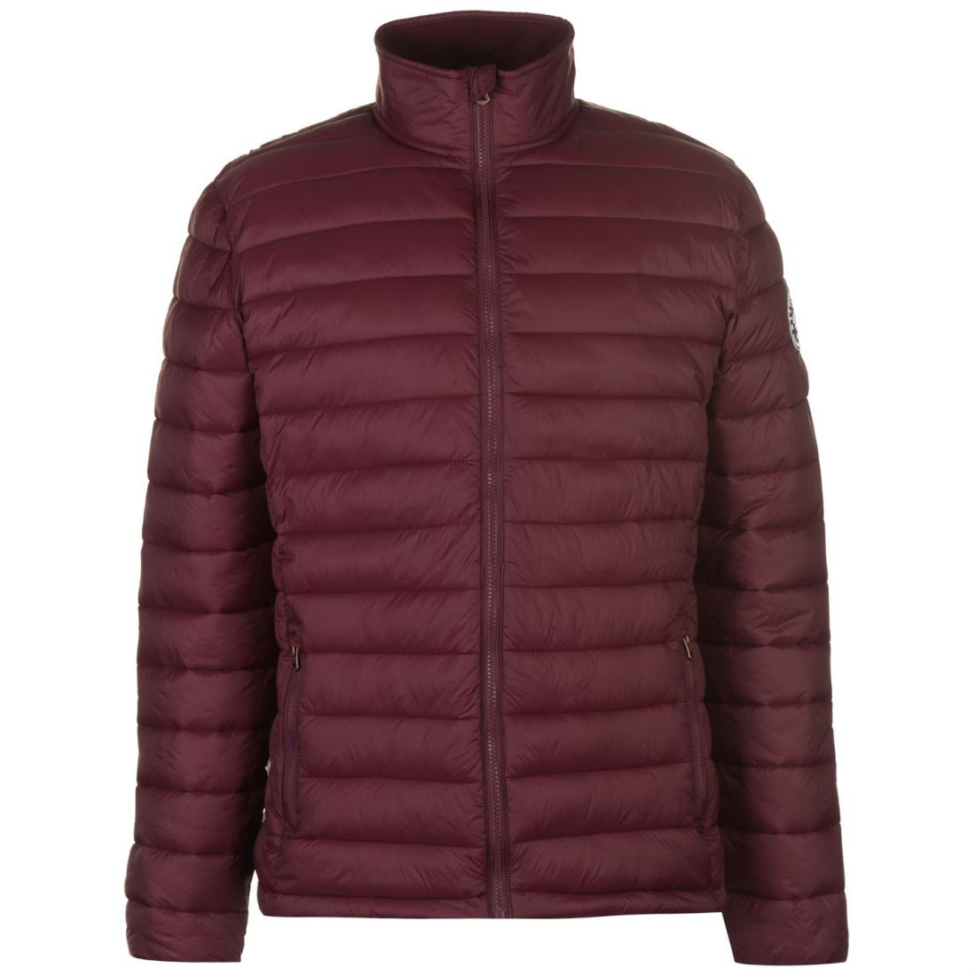 SoulCal Micro Bubble Jacket Mens Gents Padded Coat Top Full Length ...