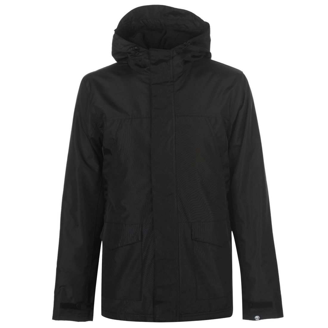 No Fear Classic Jacket Mens Gents Parka Coat Top Full Length Sleeve ...