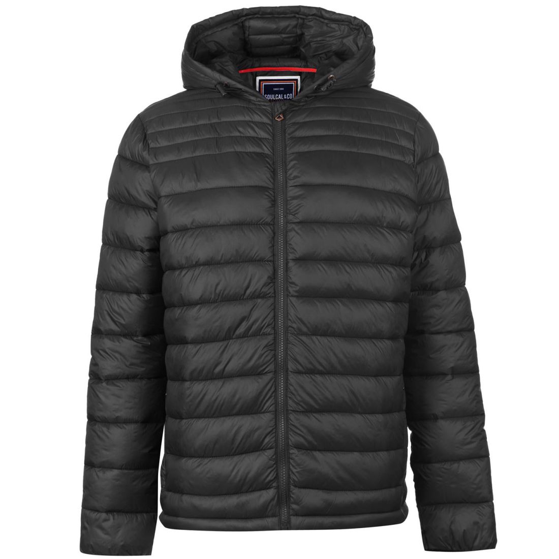 mens bubble jacket with hood