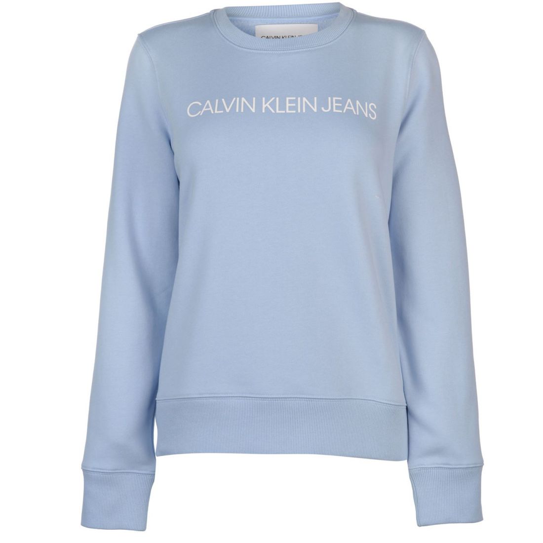light blue calvin klein sweatshirt