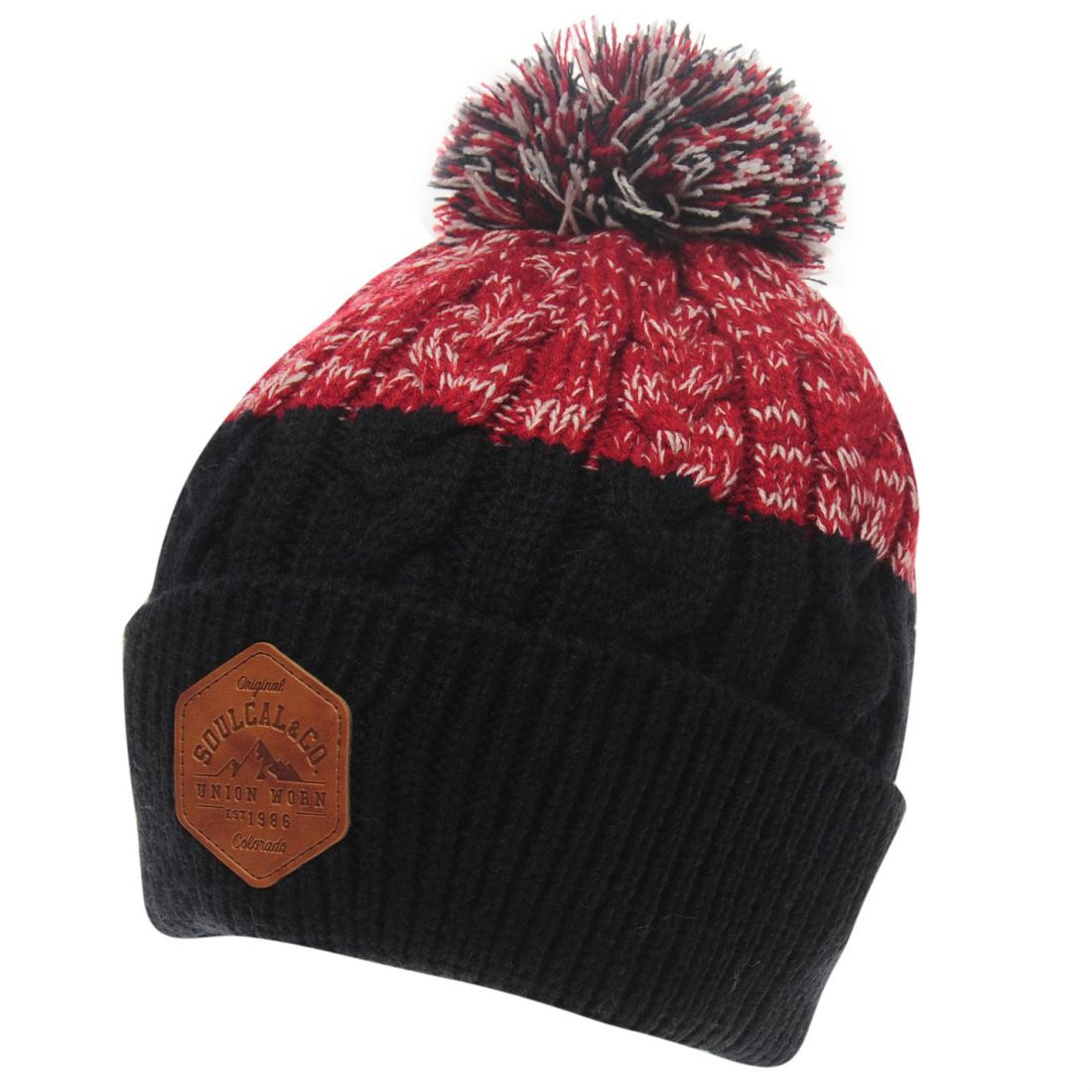 mens funky bobble hats