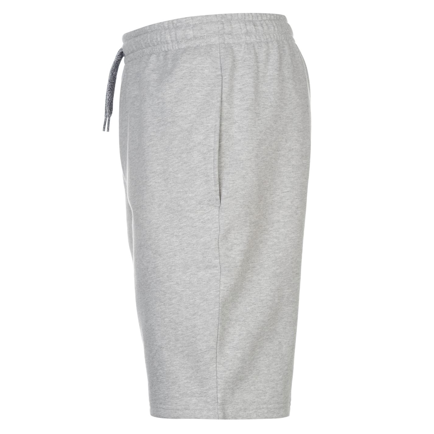 fleece jogger shorts mens