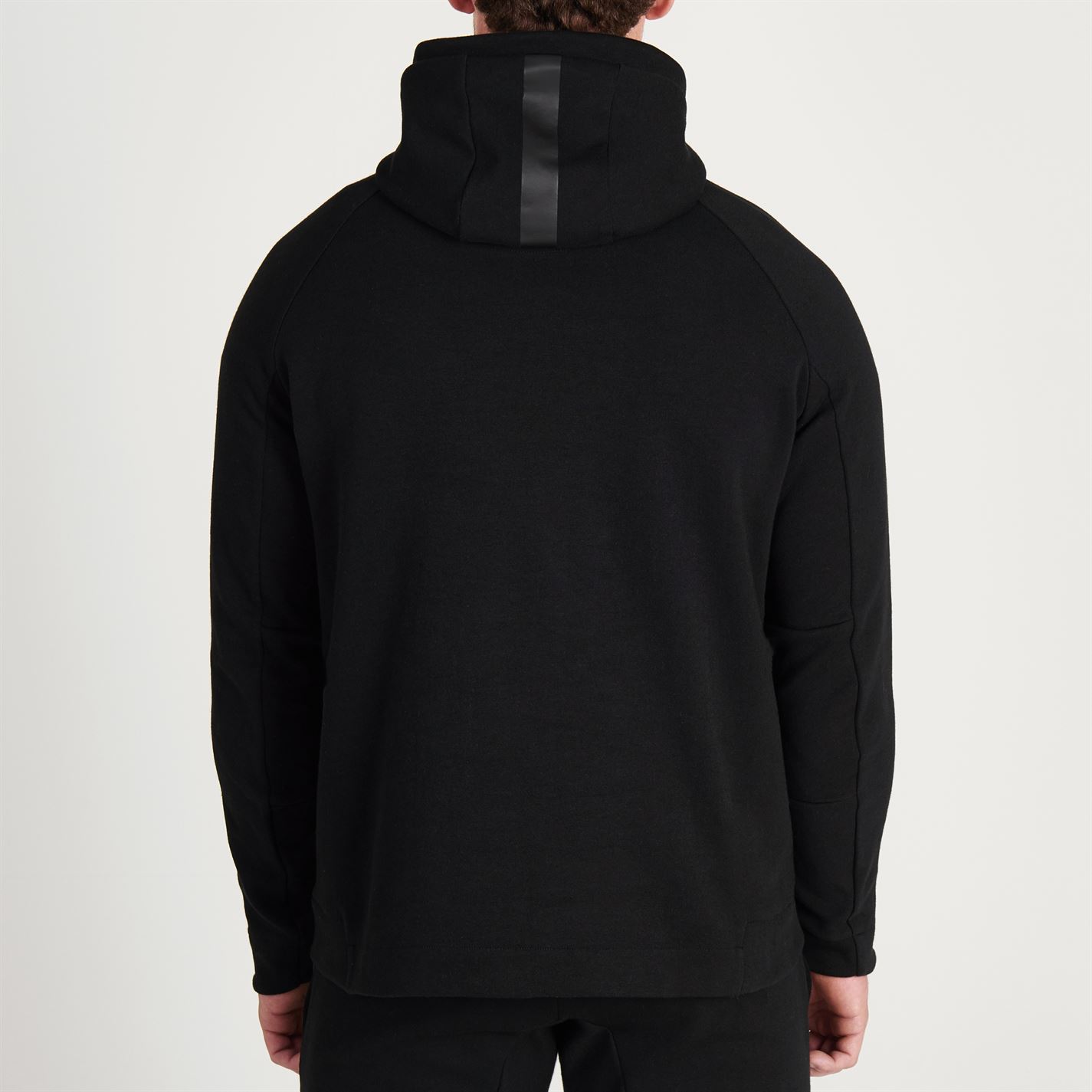 mens funnel neck hoodie