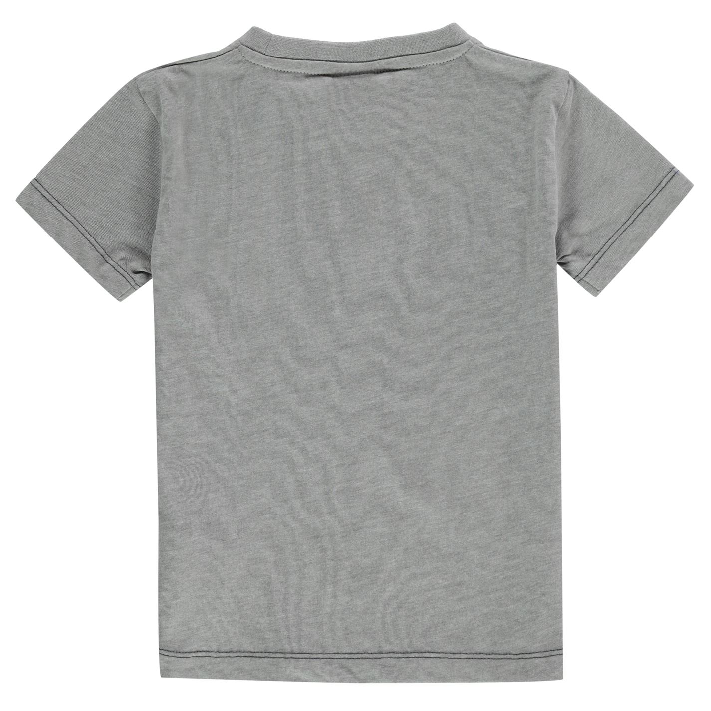 Slazenger Kids Plain T Shirt Tee Top Short Sleeve Casual Crew Neck ...