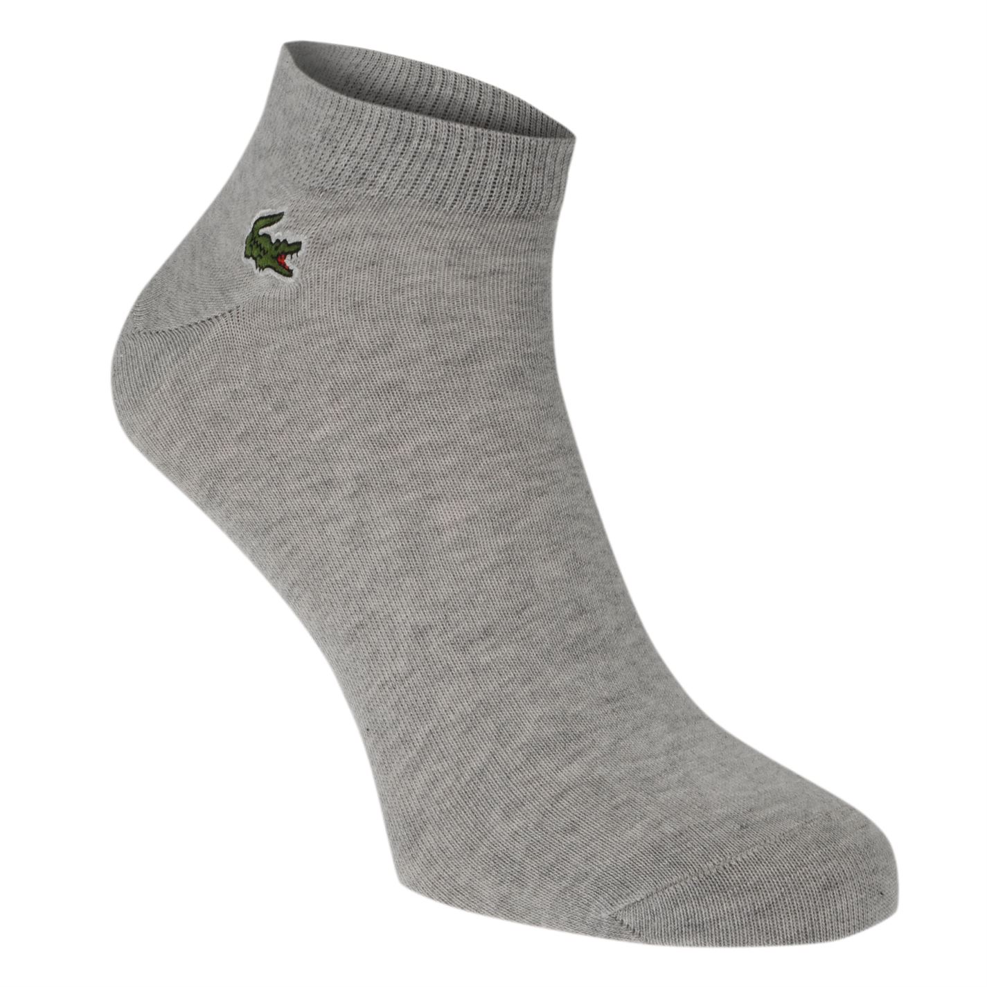 Lacoste 3PK Trainer Socks Mens | eBay