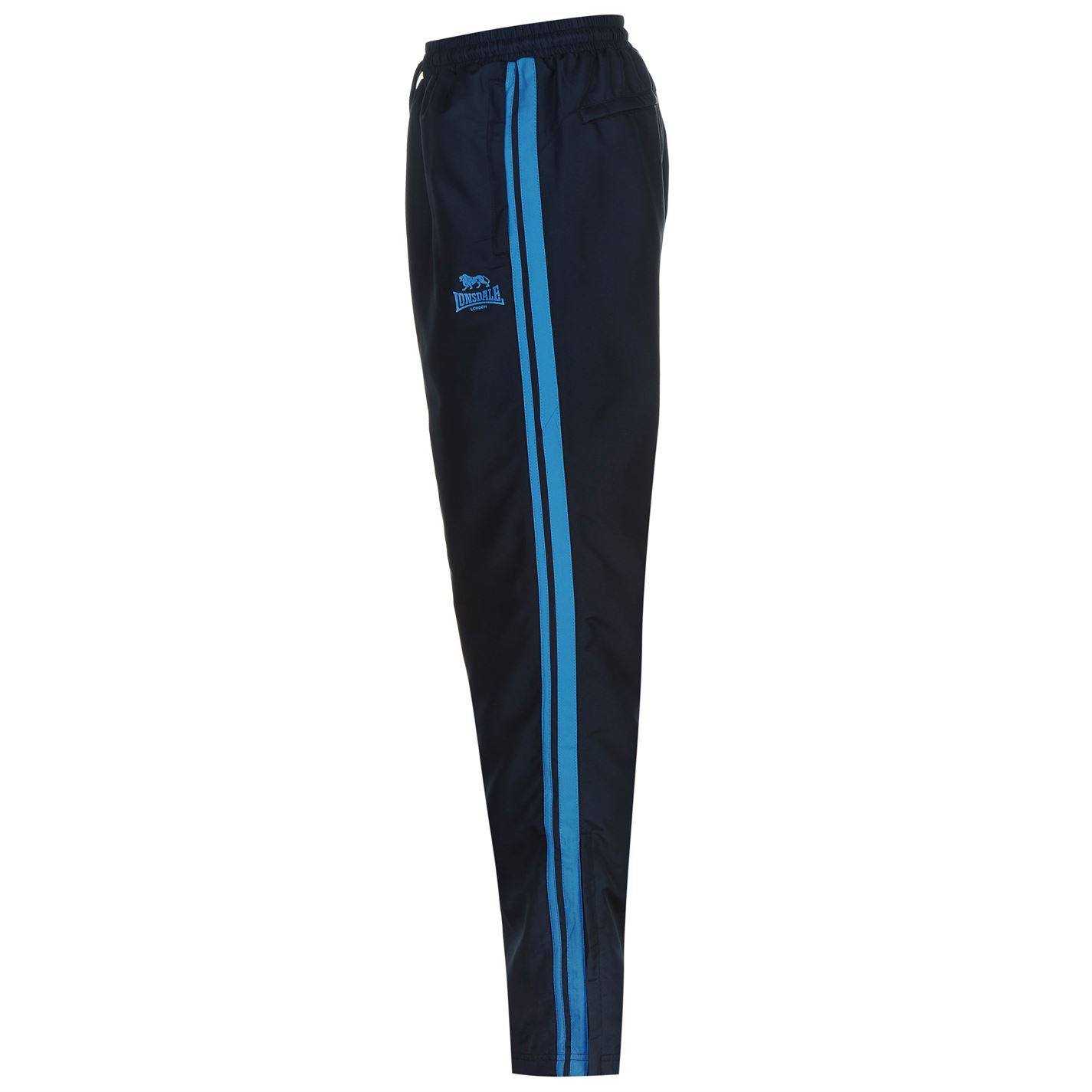 Download Lonsdale Mens 2 Stripe Open Hem Woven Pants Tracksuit ...