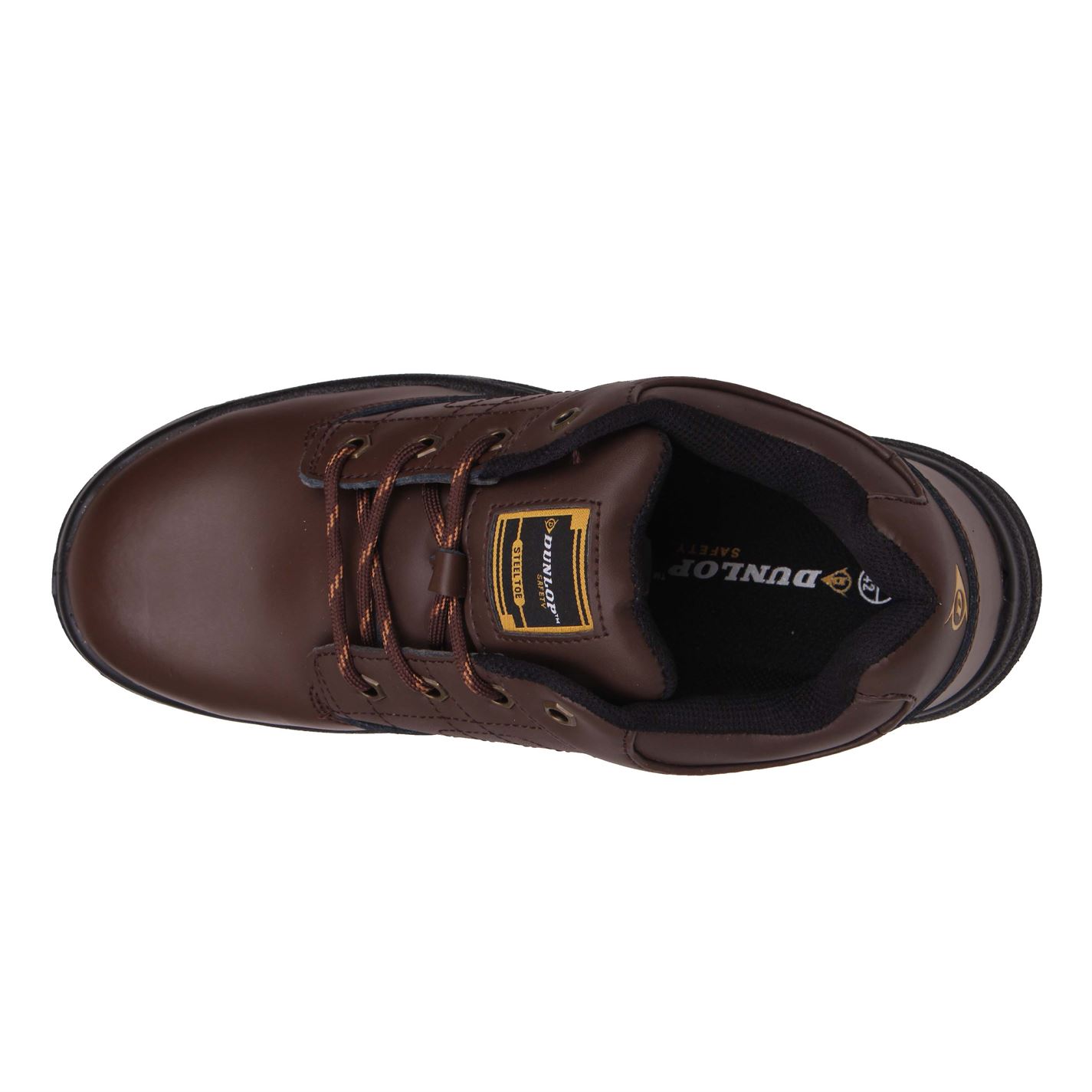 Dunlop Mens Gents Kansas Safety Laces Fastened Shock Absorbing Shoes