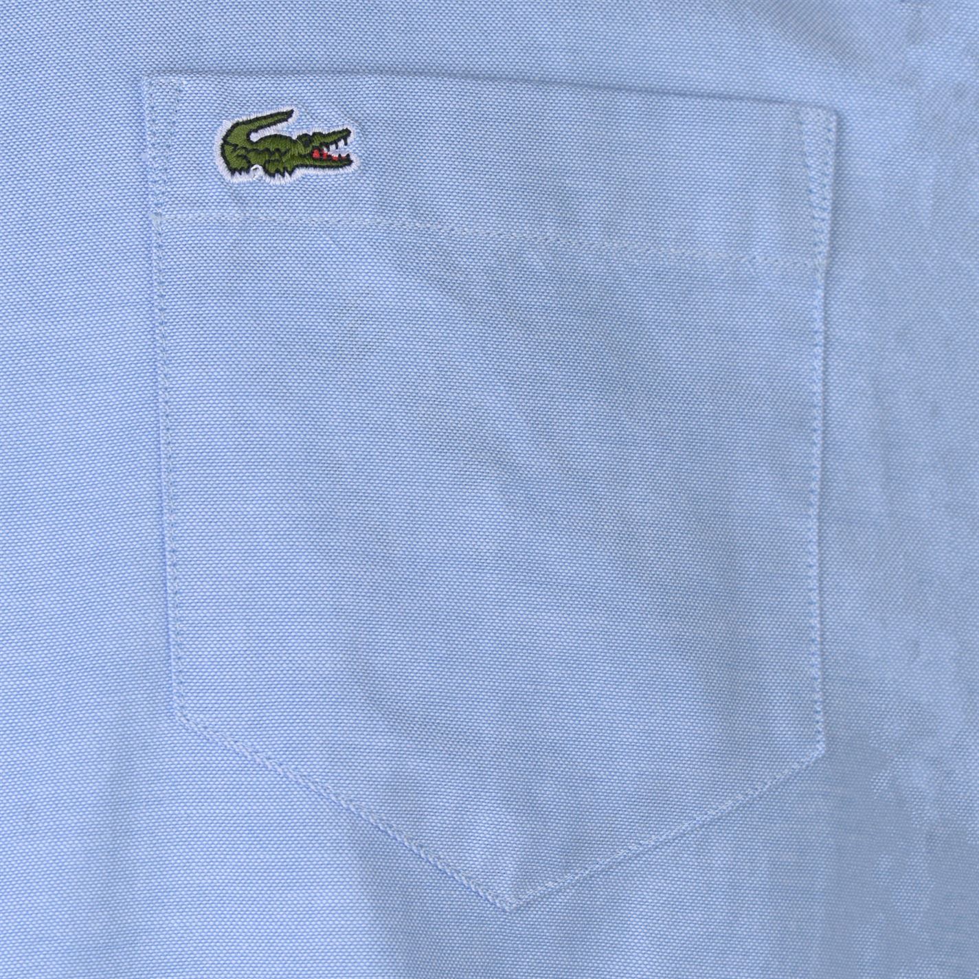 Mens Lacoste Button Down Oxford Shirt Long Sleeve Casual New | eBay