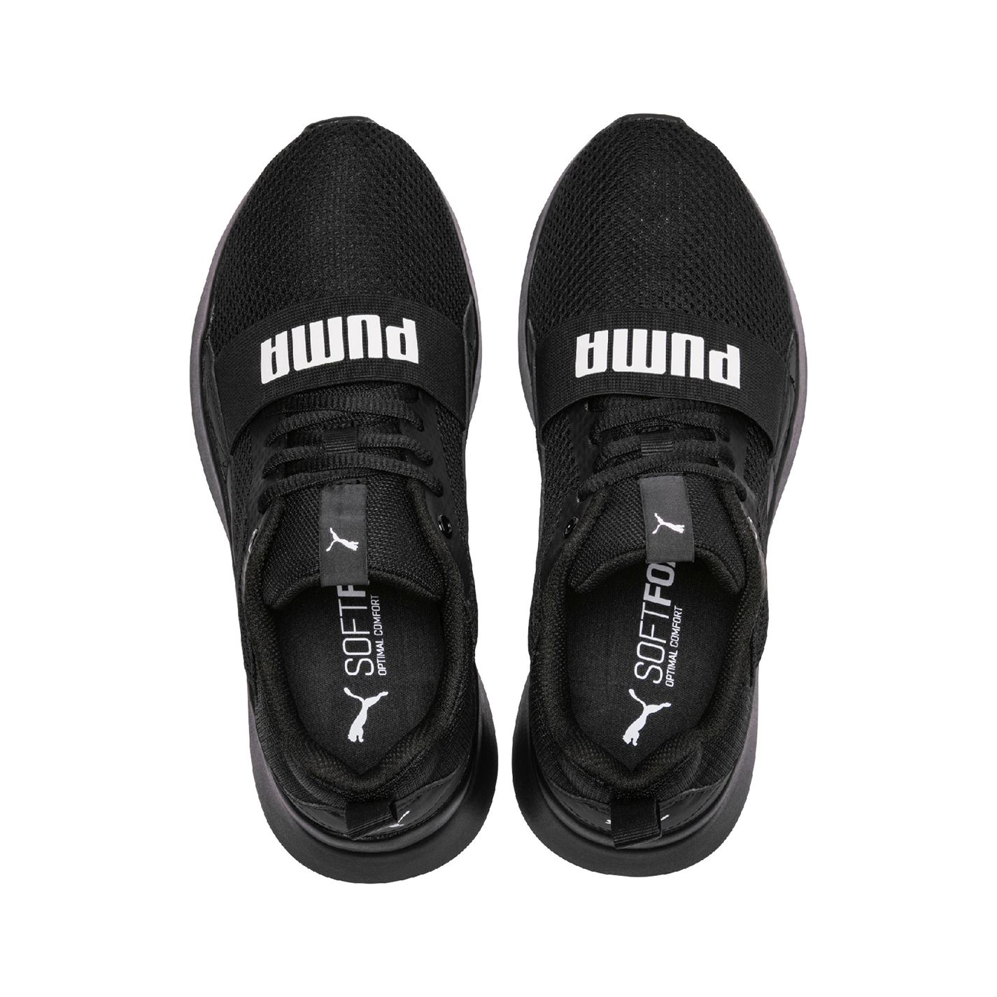 Puma Kids Boys Wired Junior Trainers Runners Lace Up Breathable ...