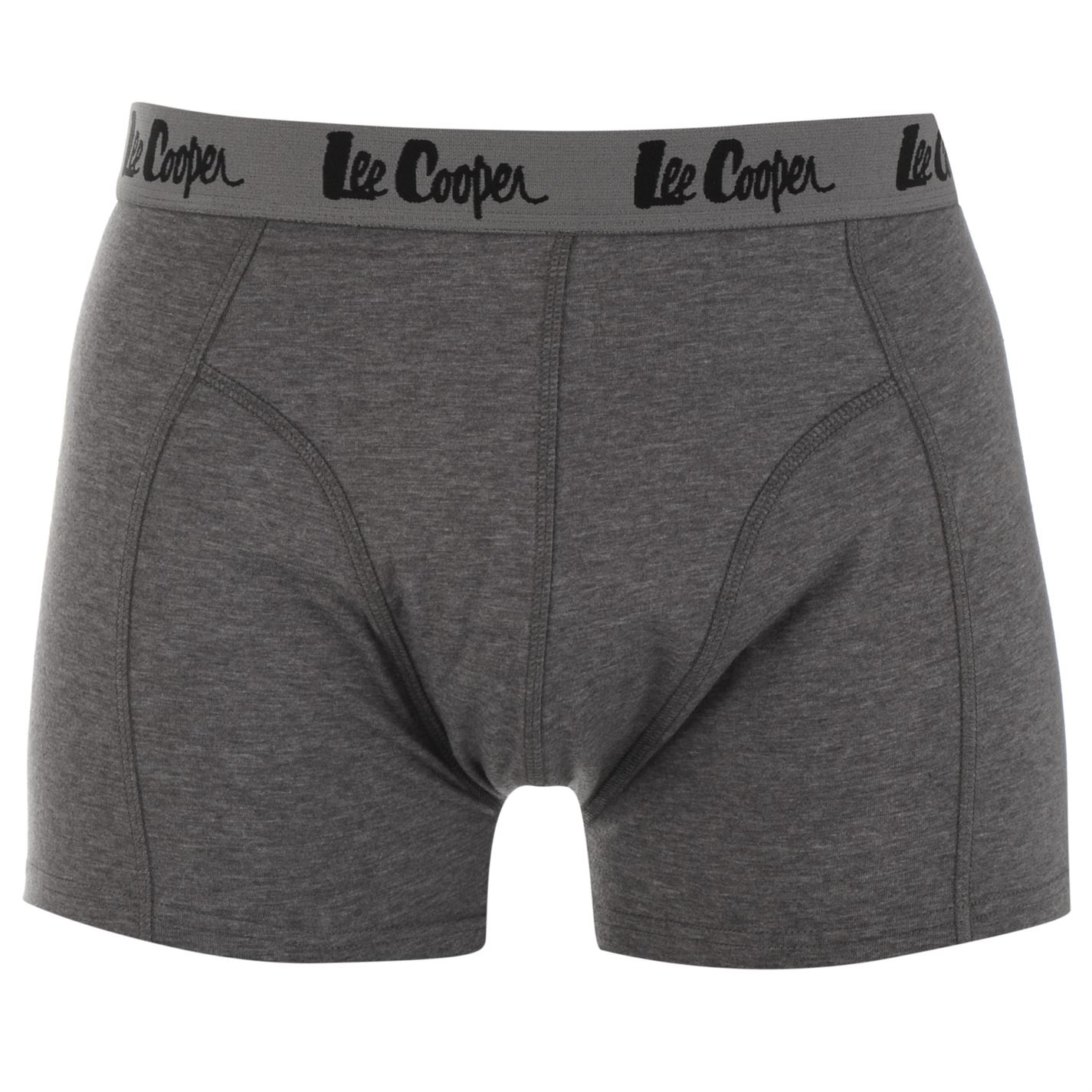 Lee Cooper Mens Boxers Trunks Briefs 5 Pack Boxer Underwear Cotton Rich ...