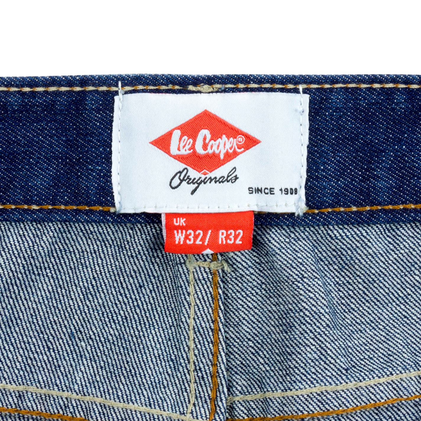 Lee Cooper Classic Regular Fit Jeans Mens Gents Straight Pants Trousers ...