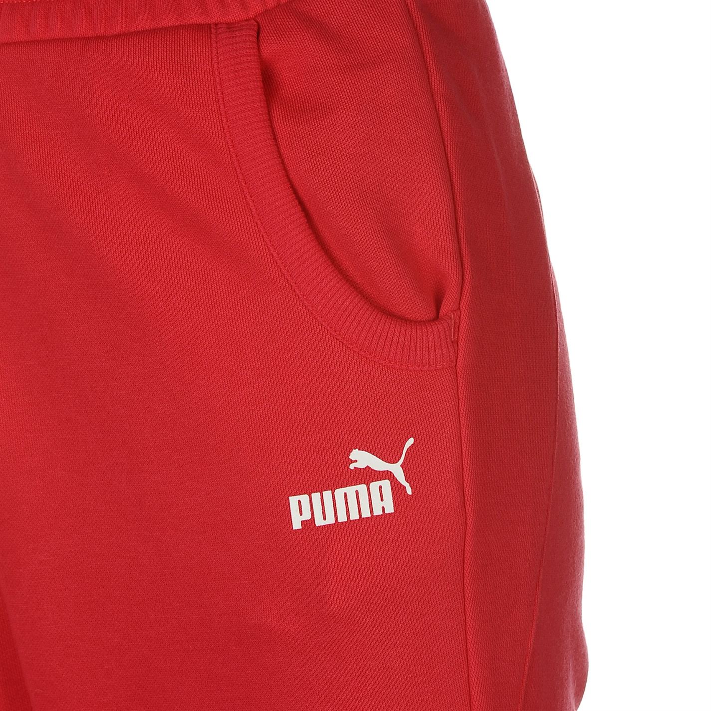 puma black jogging bottoms